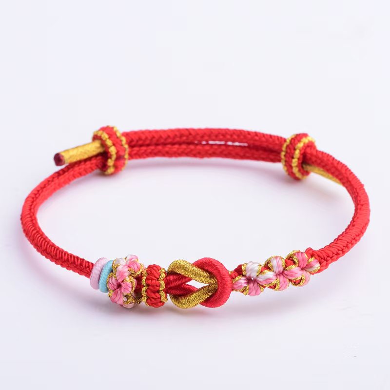 Handmade Braided Rope Bracelet Chinese knot