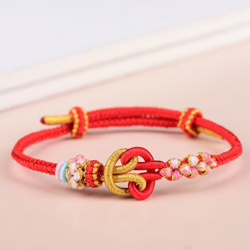 Handmade Braided Rope Bracelet Chinese knot
