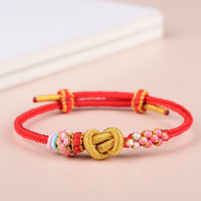 Handmade Braided Rope Bracelet Chinese knot