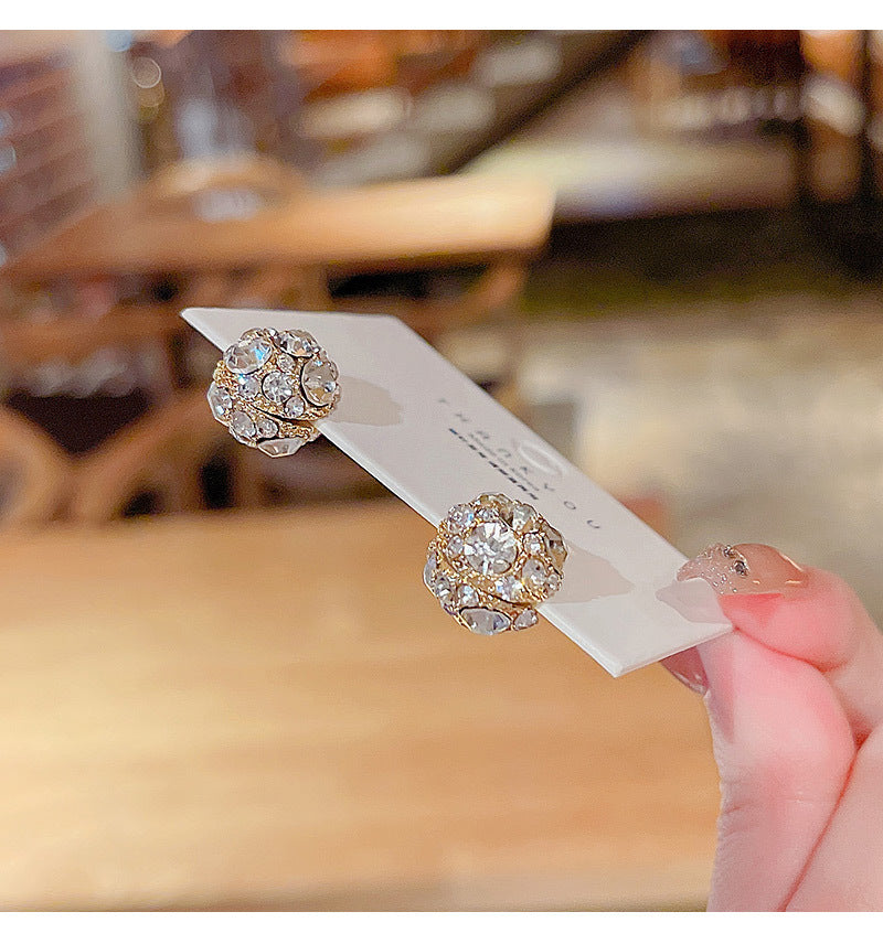 Super flash design magnetic non-pierced ear bone clip personality earrings