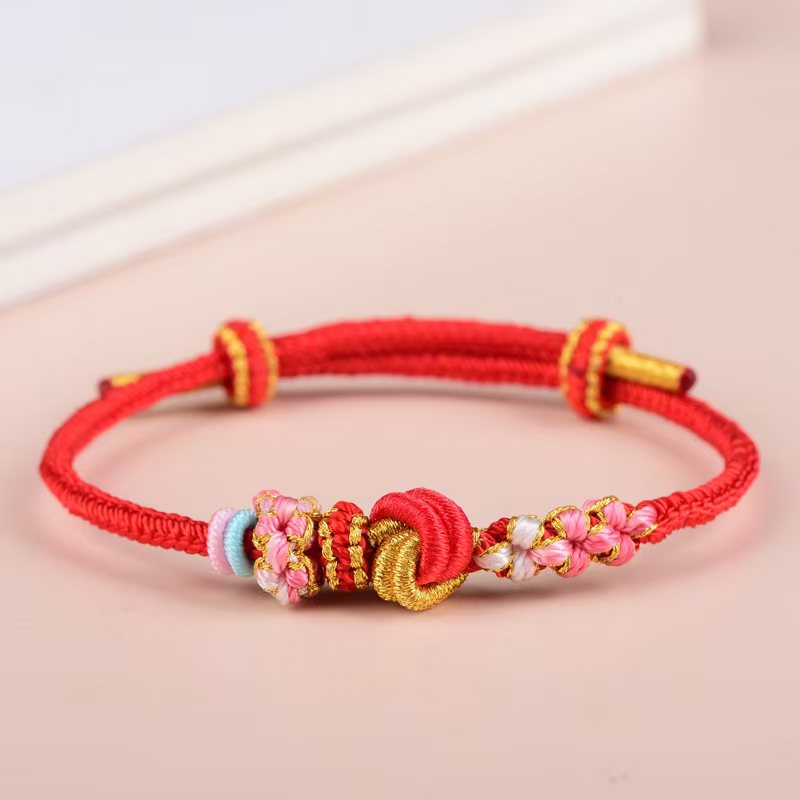 Handmade Braided Rope Bracelet Chinese knot