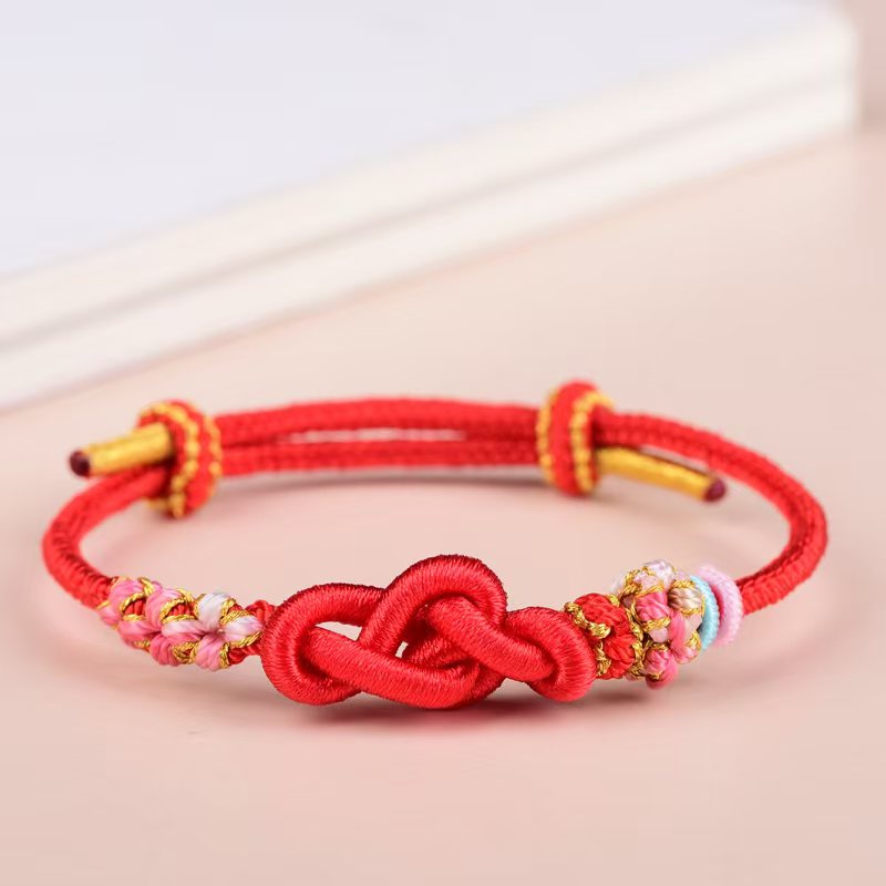Handmade Braided Rope Bracelet Chinese knot