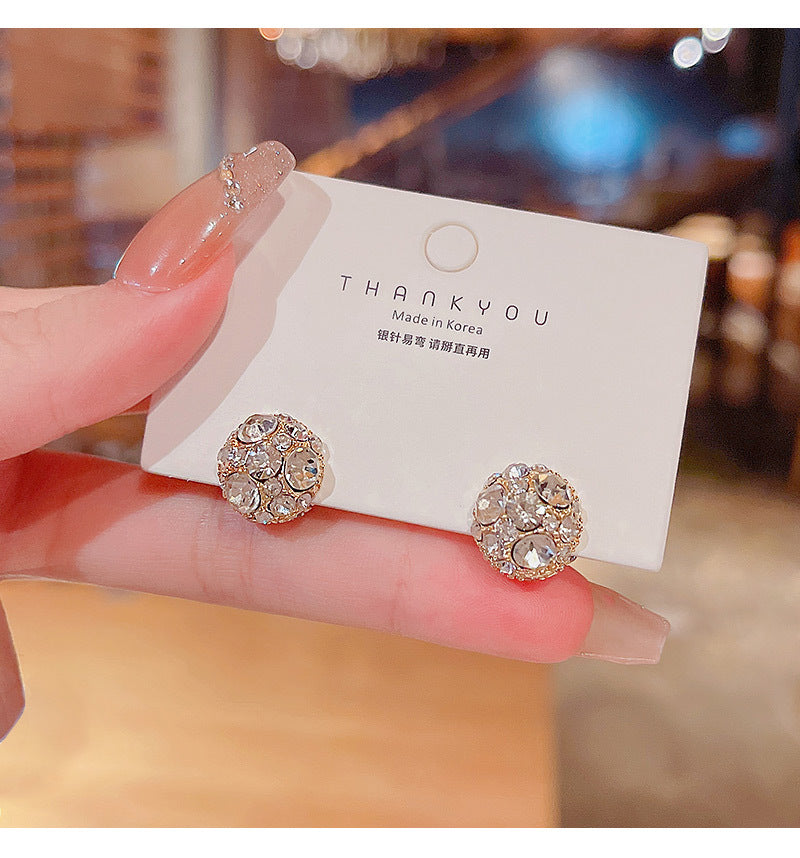Super flash design magnetic non-pierced ear bone clip personality earrings