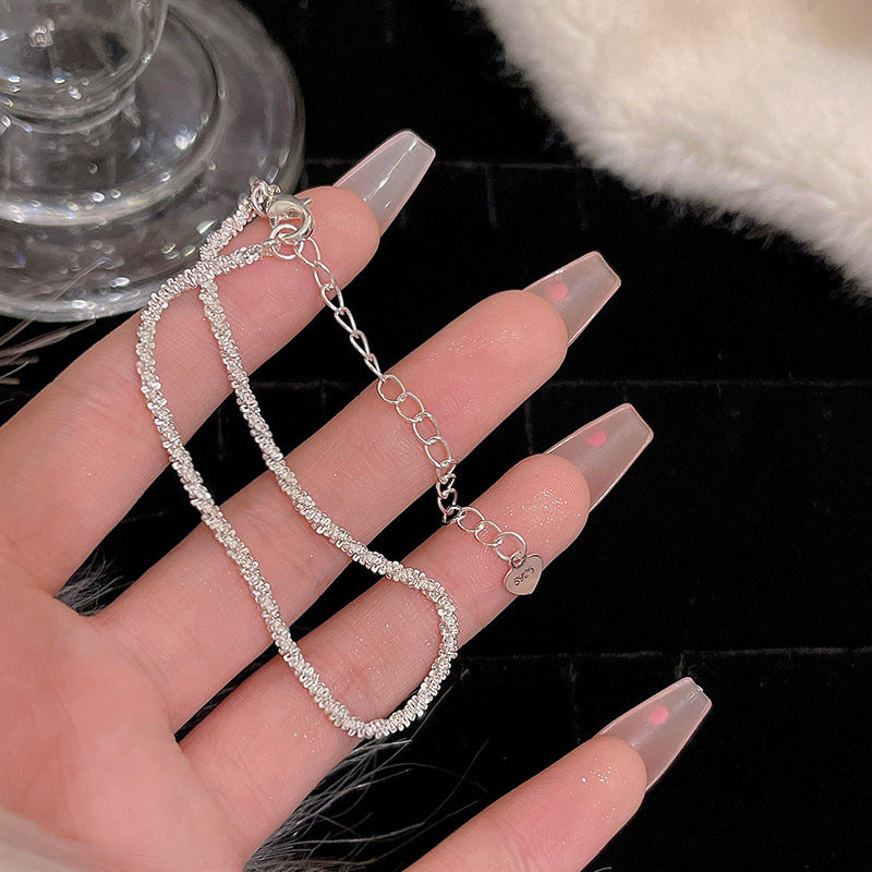 New zircon pearl niche versatile high-end love bracelet