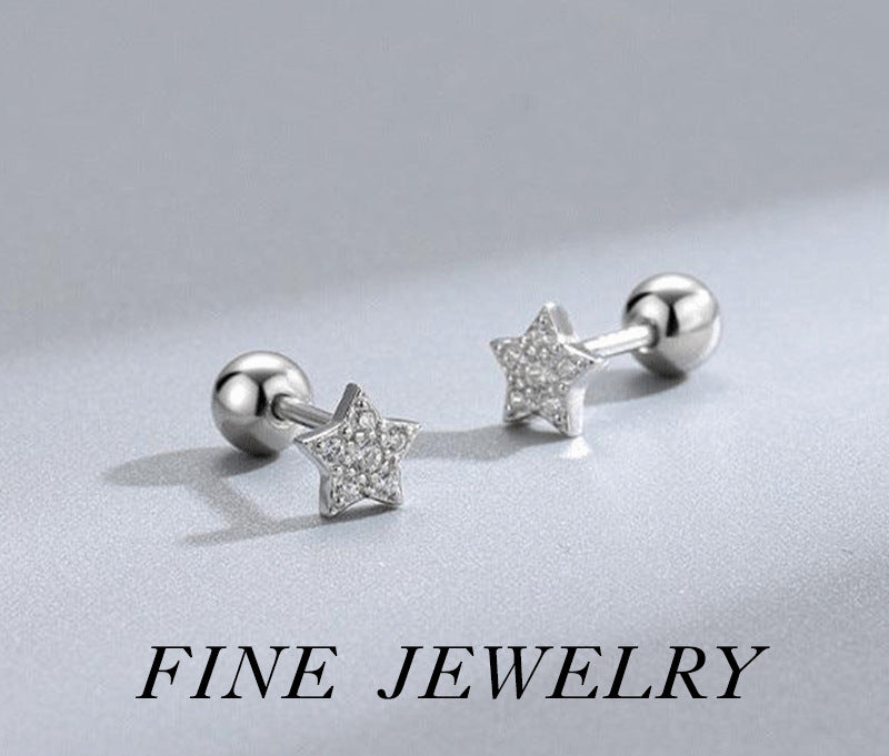 925 sterling silver earrings with various styles