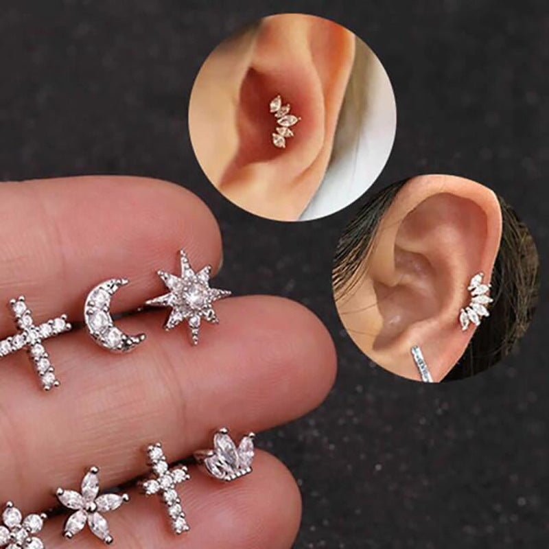 925 sterling silver earrings with various styles