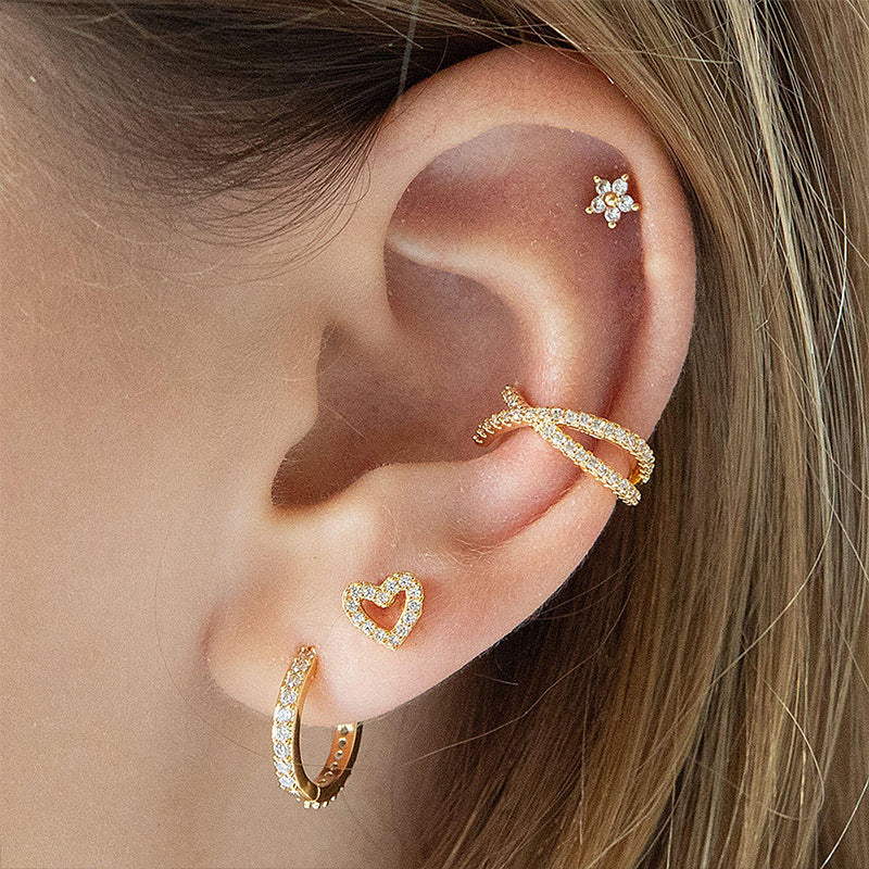 925 sterling silver earrings with various styles