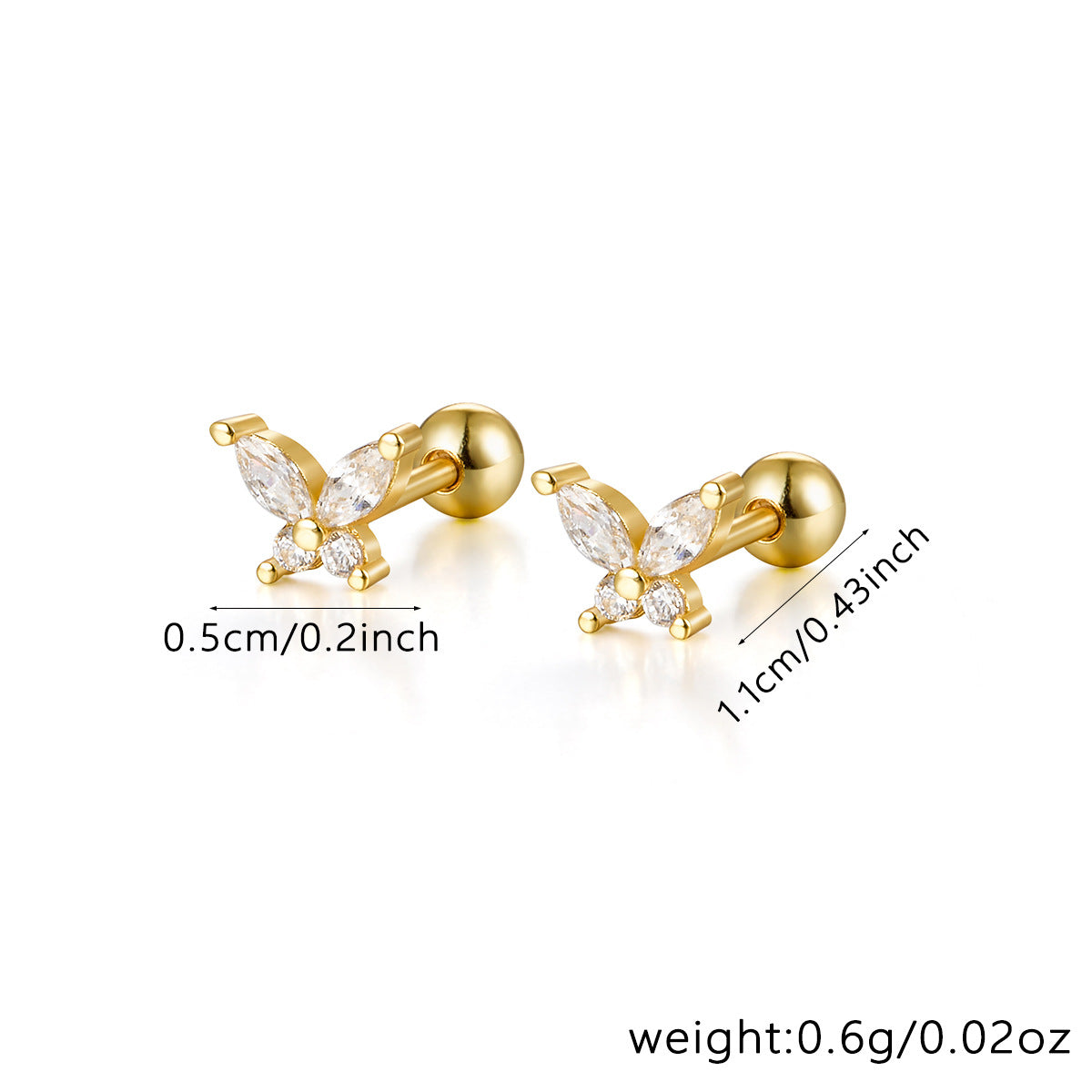 925 sterling silver earrings with various styles