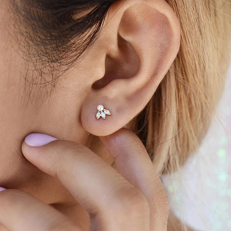 925 sterling silver earrings with various styles