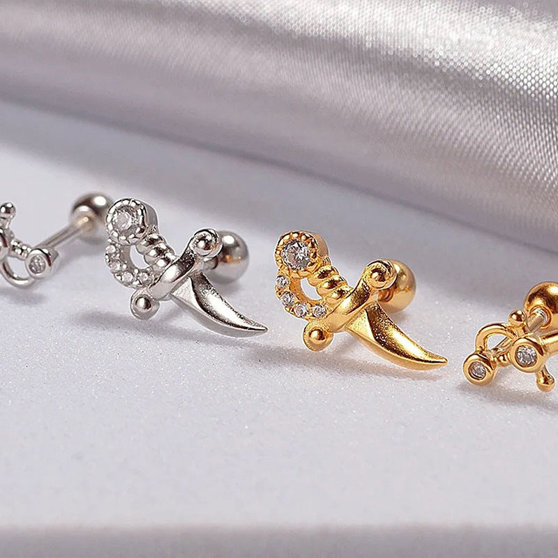 925 sterling silver earrings with various styles