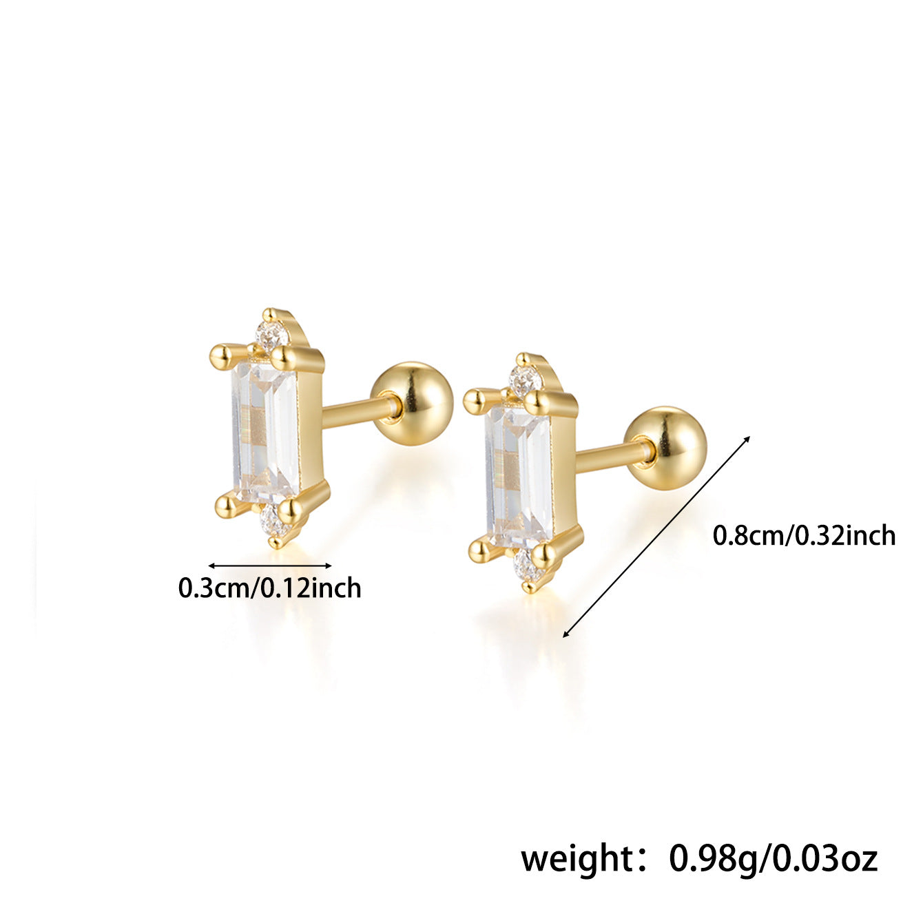 925 sterling silver earrings with various styles