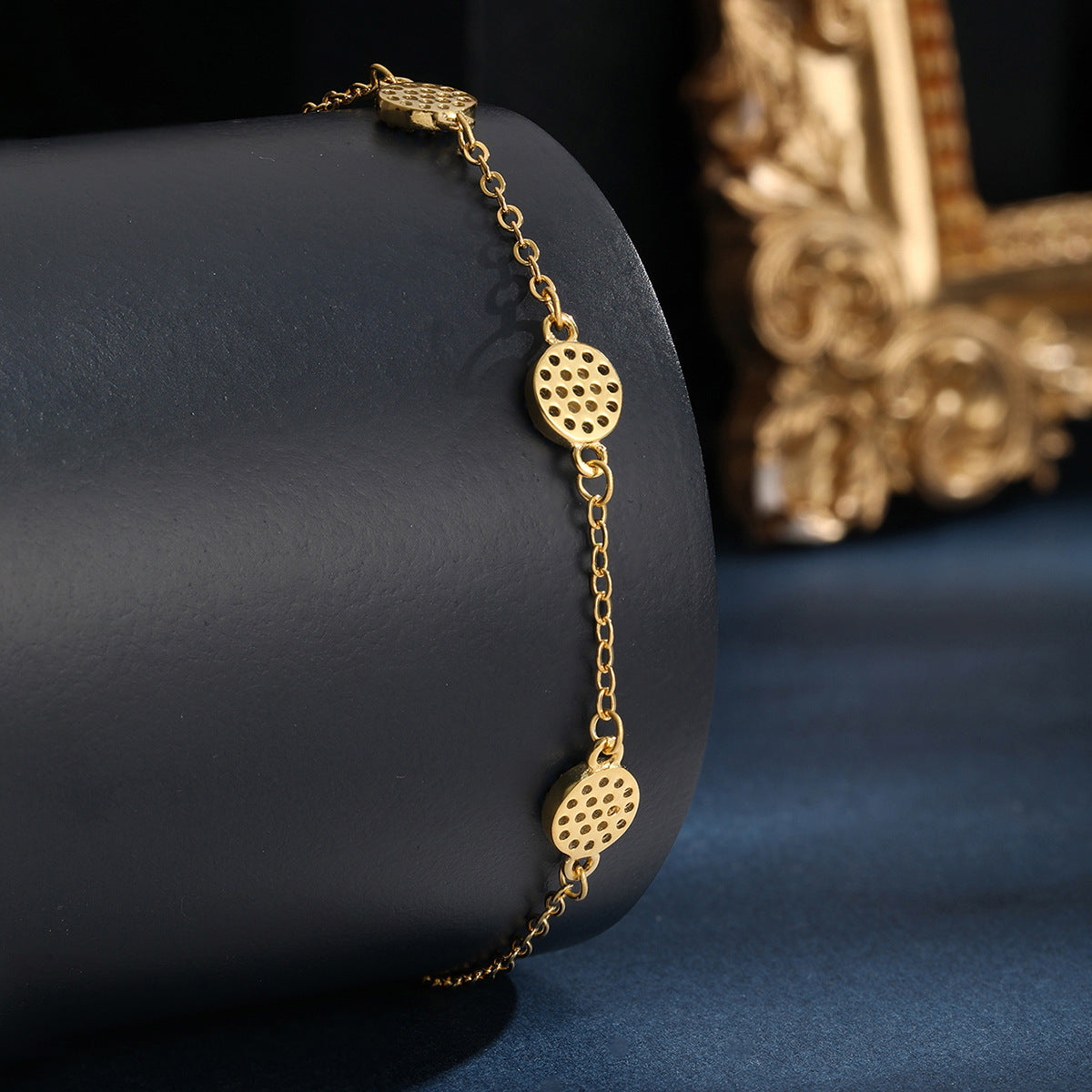 925 sterling silver bracelet evil eye inlaid with zircon