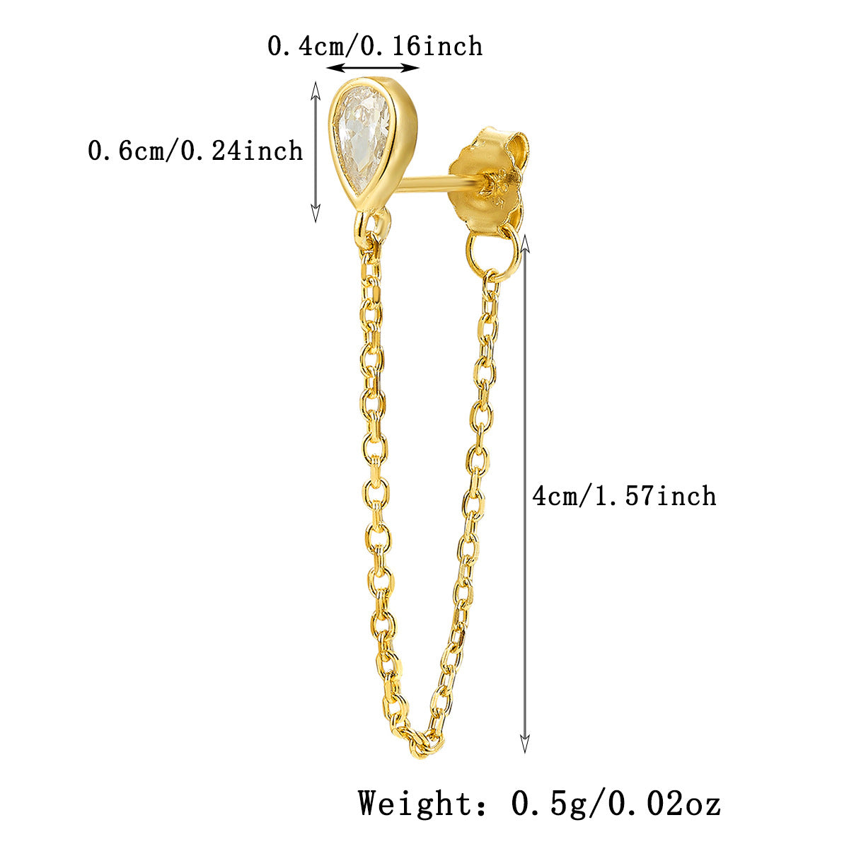 Floral Moon Star Fringe Earrings - 925 Silver Sweet Vintage Design