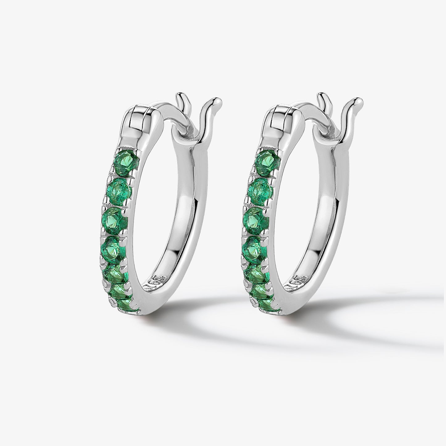 Colored Zircon Ear Cuffs - 925 Sterling Silver Niche Wholesale Jewelry