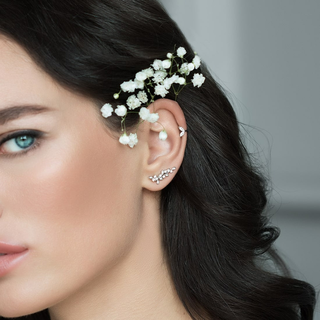 Leaf Pendant Necklace - 925 Silver Minimalist Light Luxury Choker