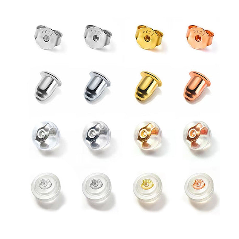 Silicone Ear Stoppers - Butterfly Plum Blossom Anti-Loss Design