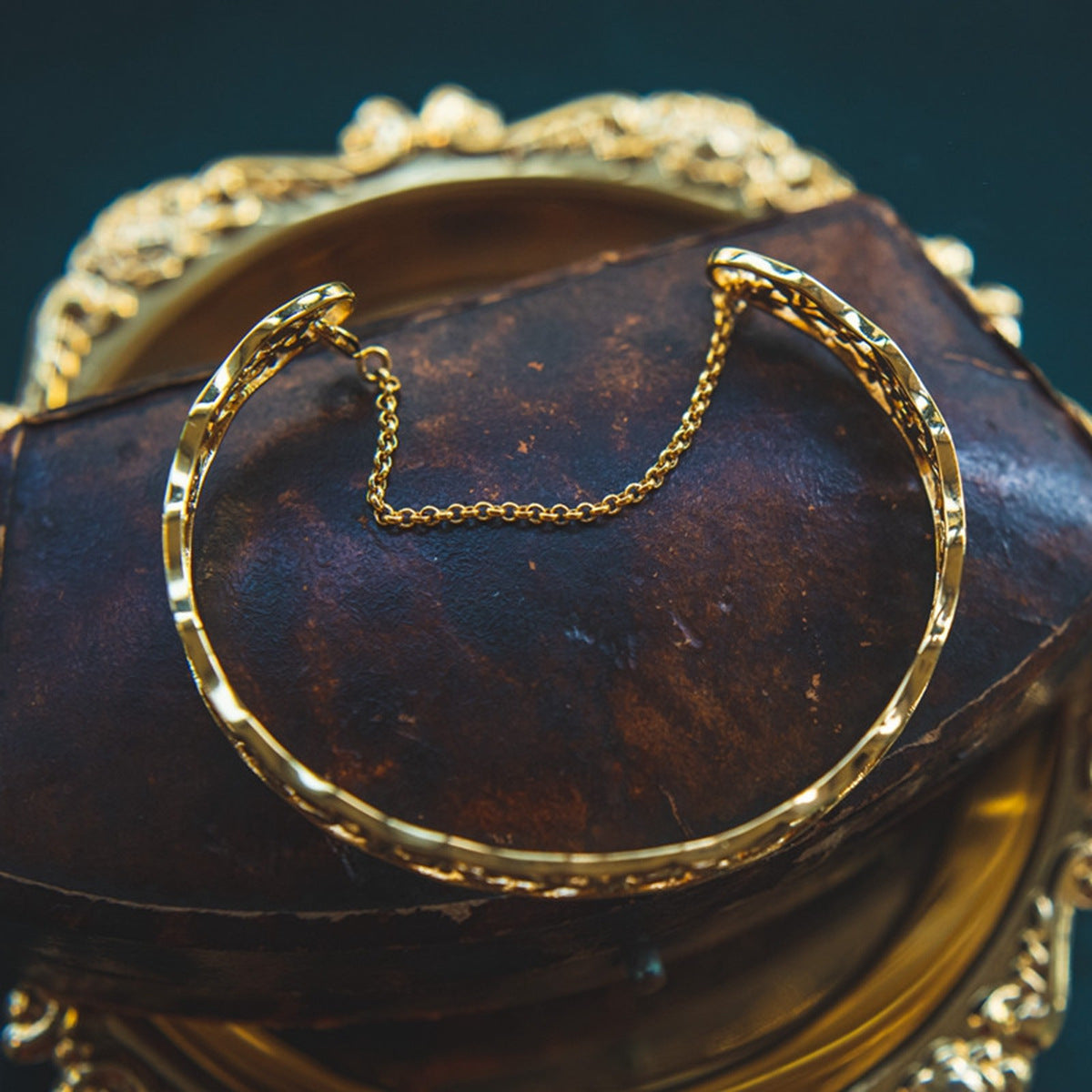 Phoenix Silver Bangle - 925 Silver Open Adjustable Vintage