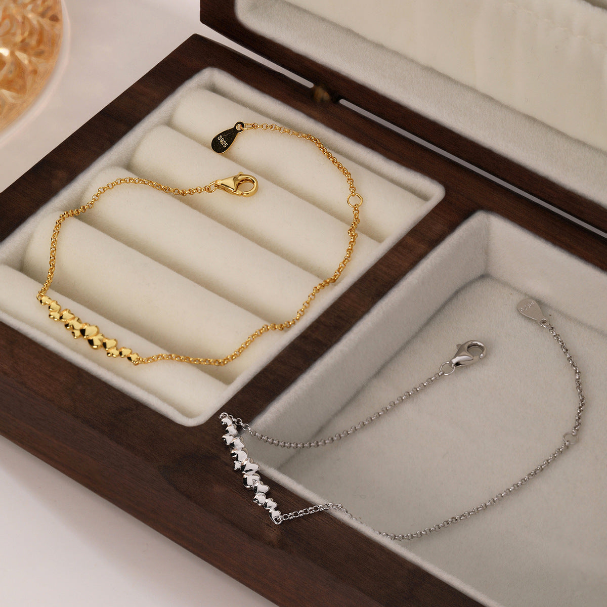 Heart Shape Jewelry Set - S925 Silver Sweet Trending Gift