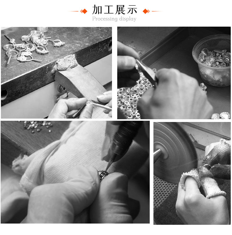 Leaf Zircon Brooch - 925 Silver Minimalist Niche Lapel Pin