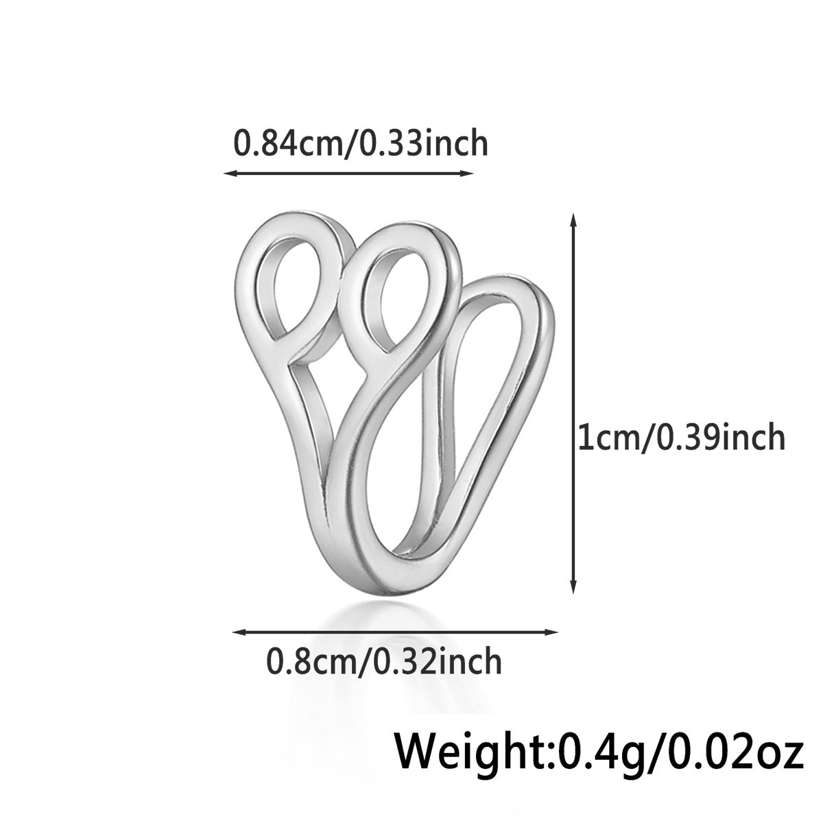 Star Nose Clip - 925 Silver Minimalist Light Luxury Unisex Jewelry