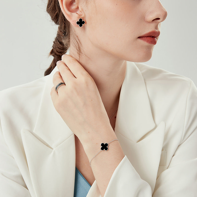 Black Nano Zircon Ring - S925 Sterling Silver Trending Wholesale