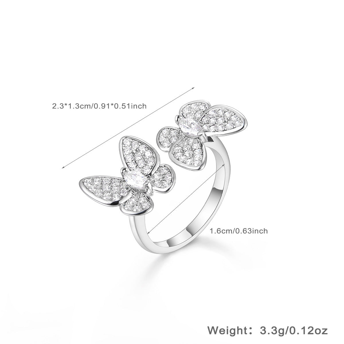 Wholesale S925 Silver Blue Butterfly Set | Vintage Elegant Jewelry Collection