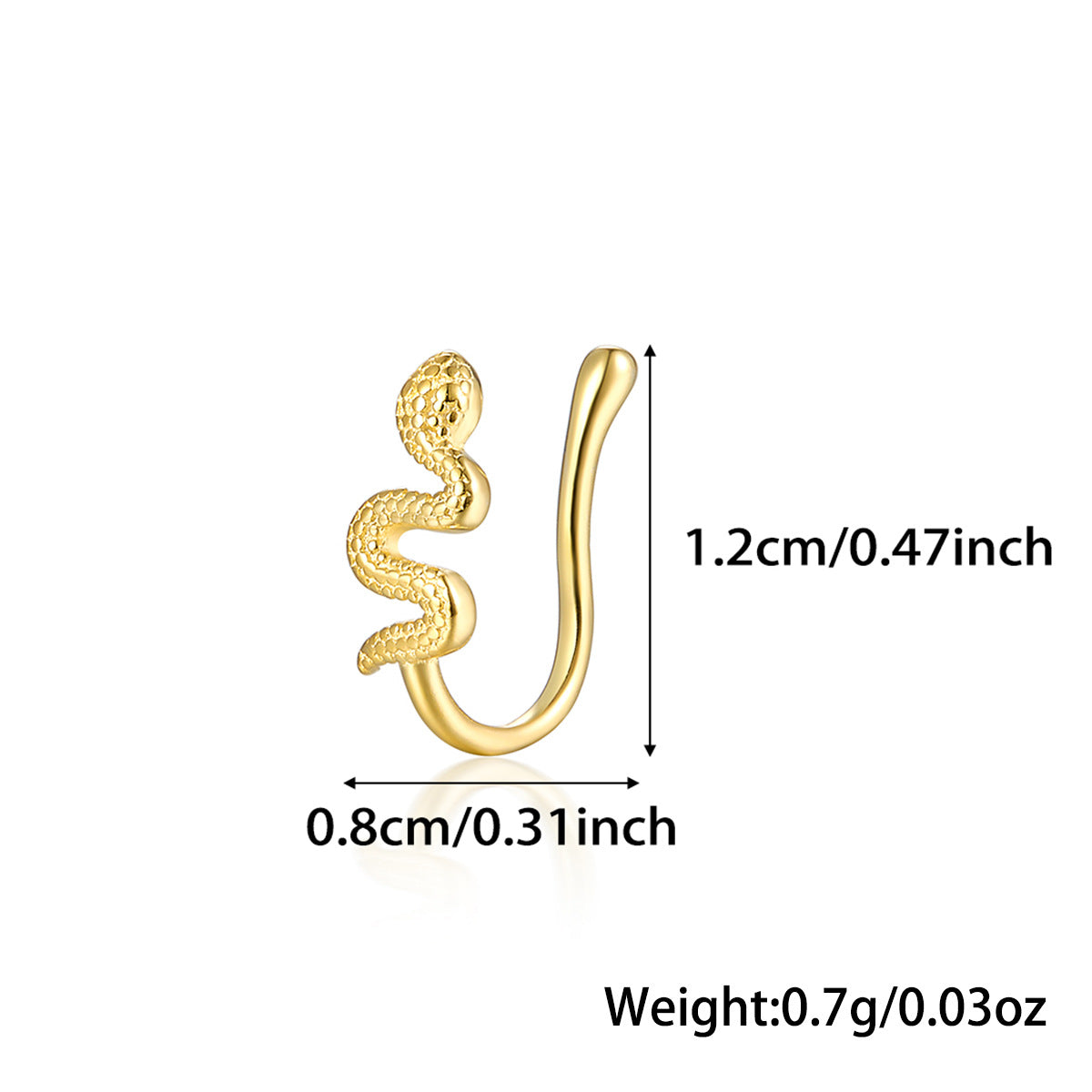 Star Nose Clip - 925 Silver Minimalist Light Luxury Unisex Jewelry