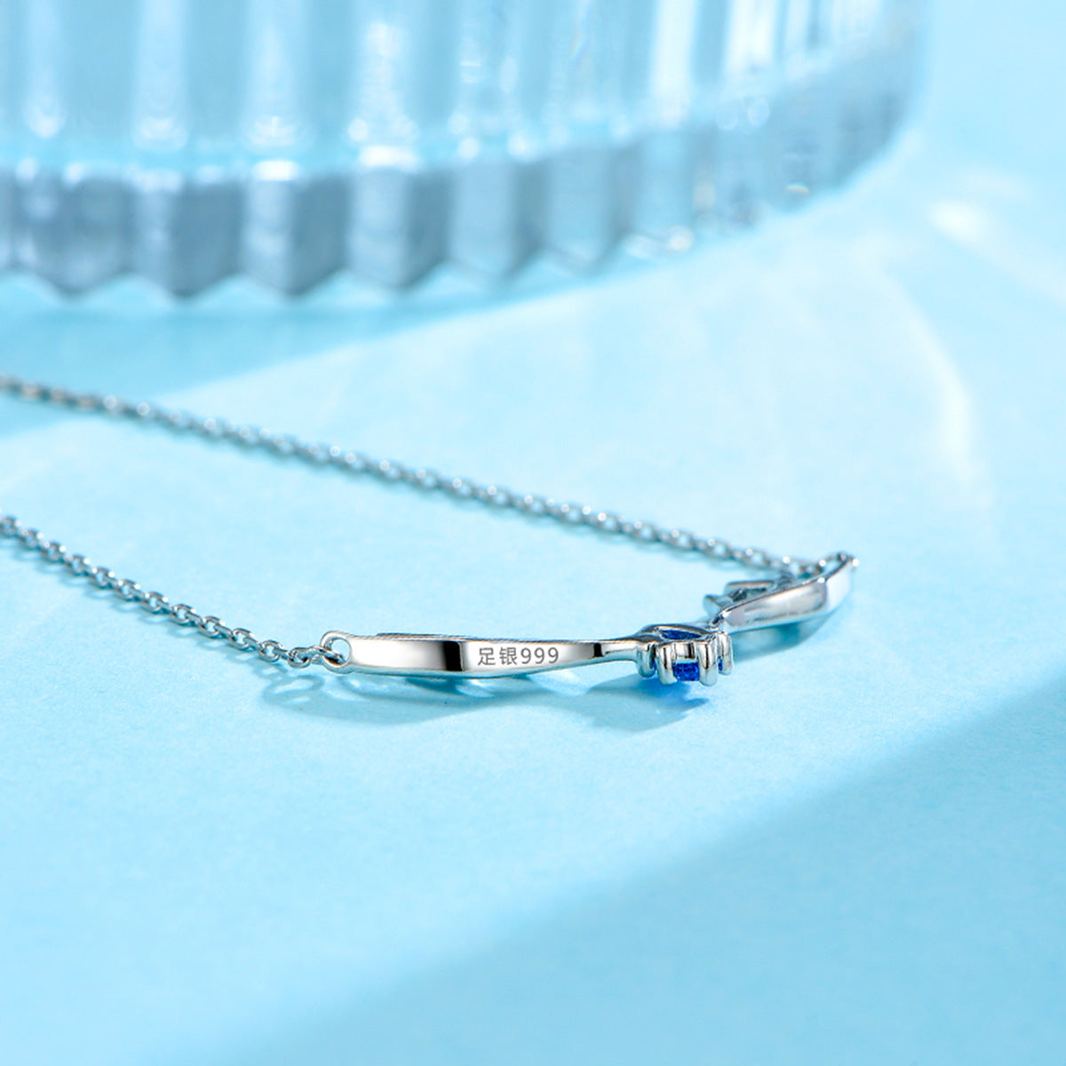 S999 Moose Antler Jewelry Set | Micro-Zircon Necklace & Bracelet