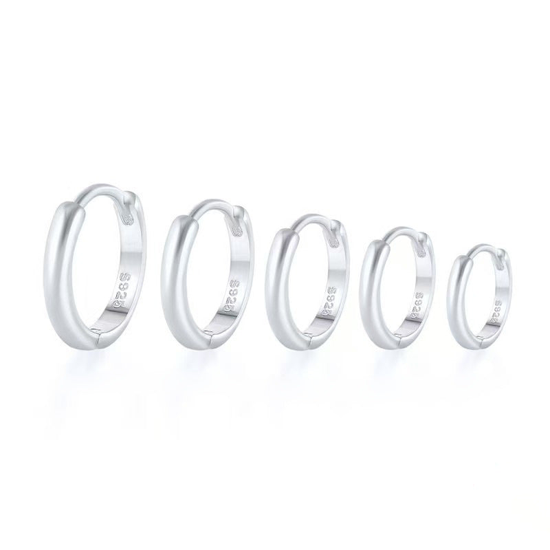 Geometric Hoop Ear Cuffs - S925 Silver Minimalist Premium Jewelry