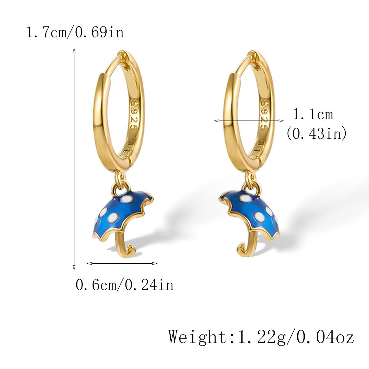 Vegetable Fruit Ear Cuffs - S925 Silver Halloween Pumpkin Batch