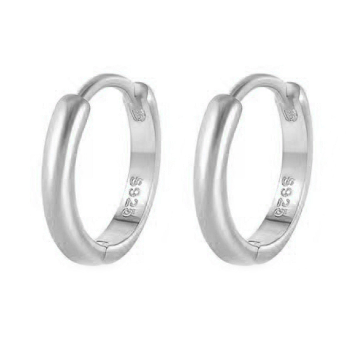 Geometric Hoop Ear Cuffs - S925 Silver Minimalist Premium Jewelry