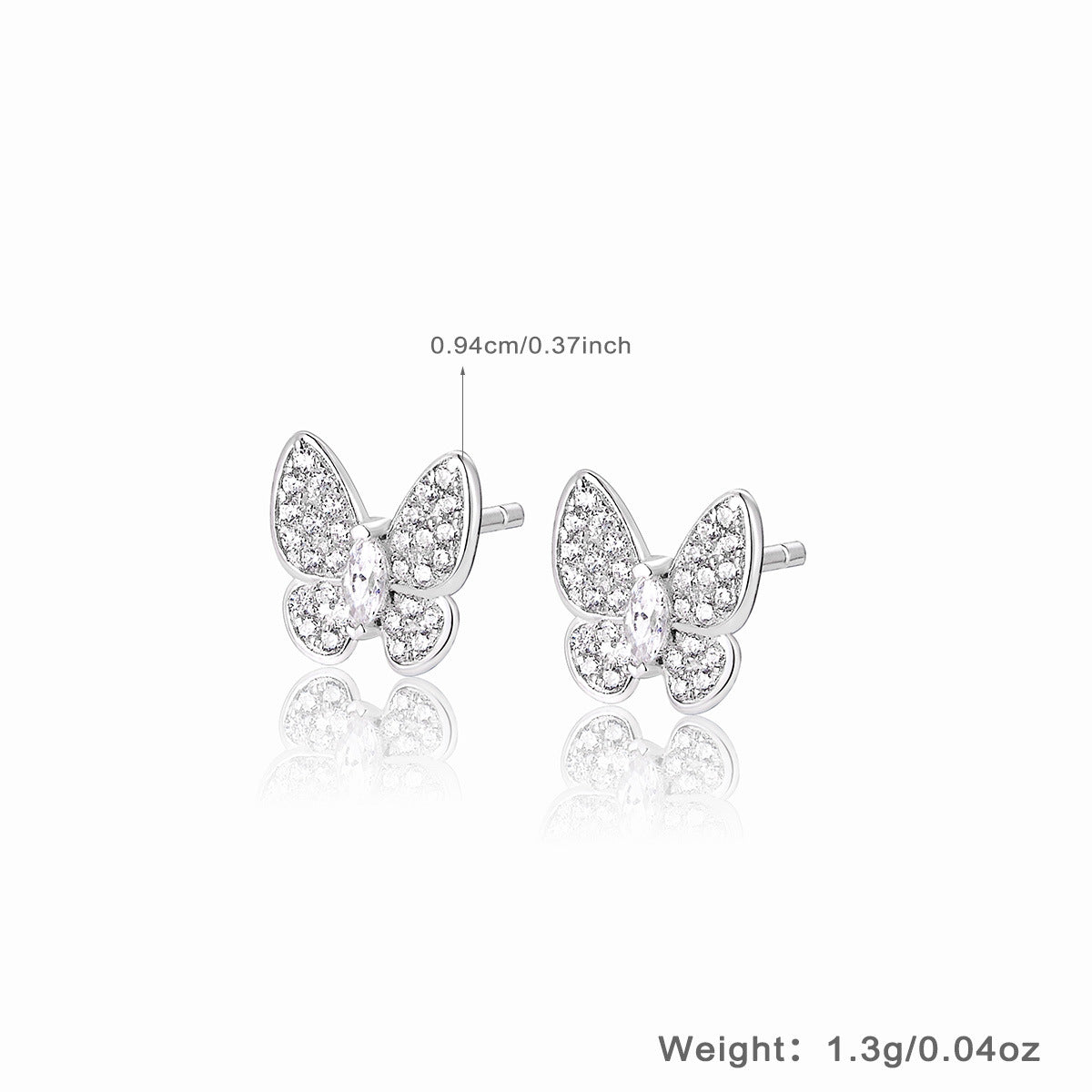 Wholesale S925 Silver Blue Butterfly Set | Vintage Elegant Jewelry Collection