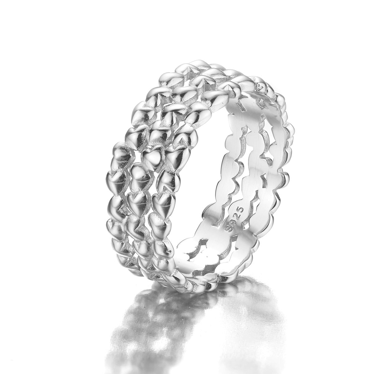 Heart Shape Jewelry Set - S925 Silver Sweet Trending Gift