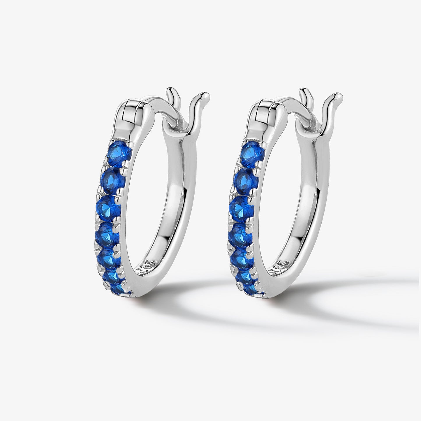 Colored Zircon Ear Cuffs - 925 Sterling Silver Niche Wholesale Jewelry