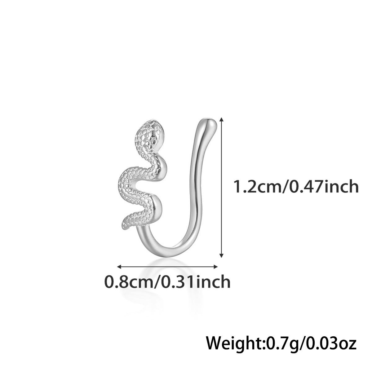 Star Nose Clip - 925 Silver Minimalist Light Luxury Unisex Jewelry