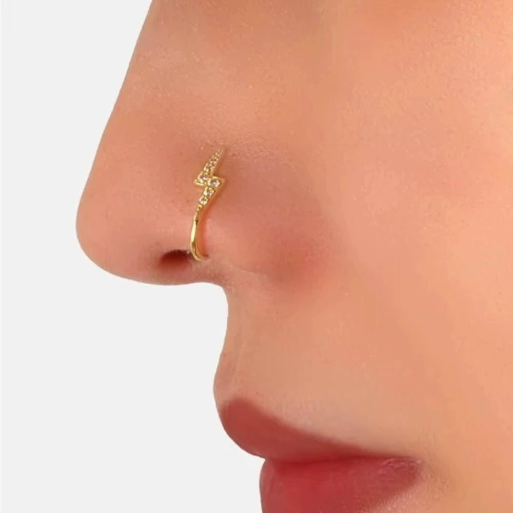 Star Nose Clip - 925 Silver Minimalist Light Luxury Unisex Jewelry