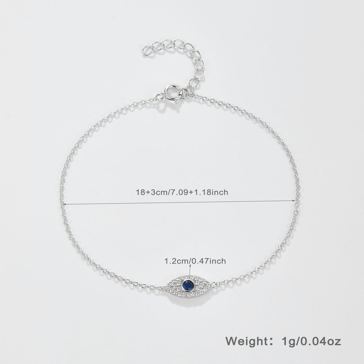 Evil Eye Jewelry Set - S925 Sterling Silver Ring & Necklace Collection