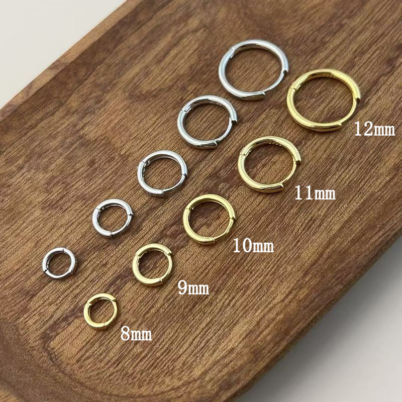 Geometric Hoop Ear Cuffs - S925 Silver Minimalist Premium Jewelry