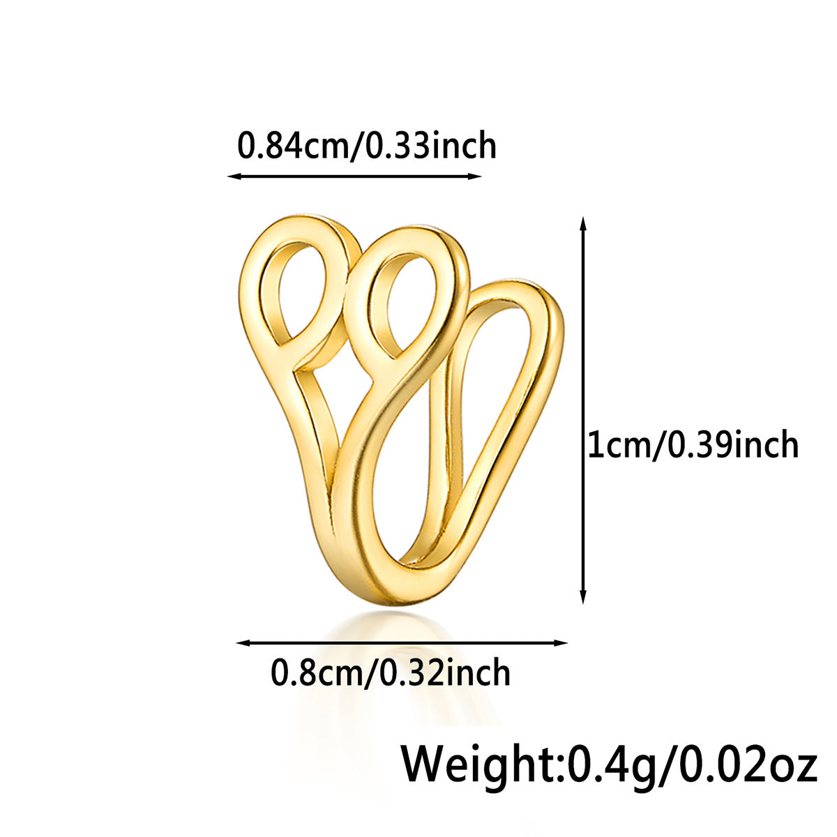 Star Nose Clip - 925 Silver Minimalist Light Luxury Unisex Jewelry