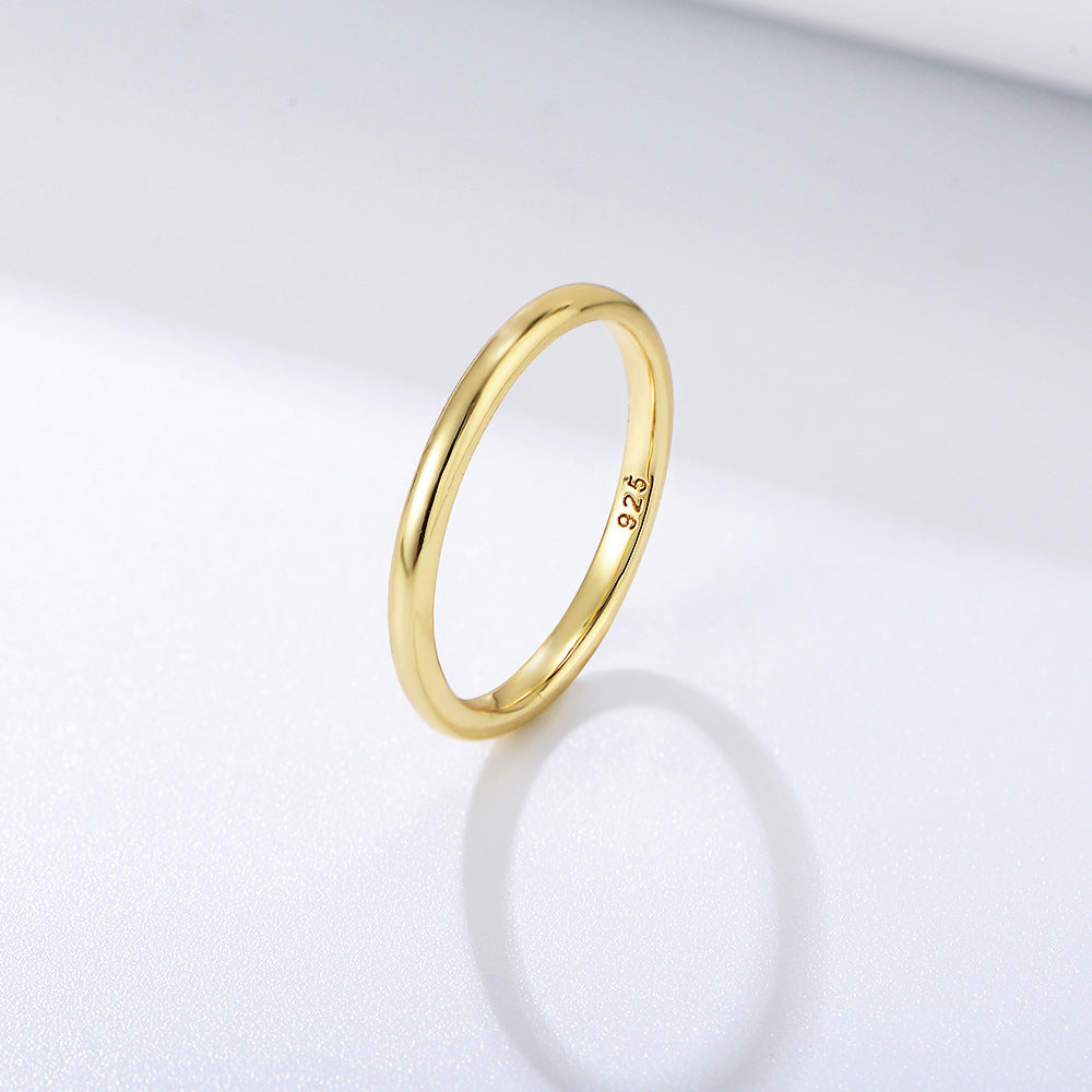 925 Sterling Silver Stacking Ring Set, Minimalist Pave Zirconia & Sleek Band Set of 3 Jewelry