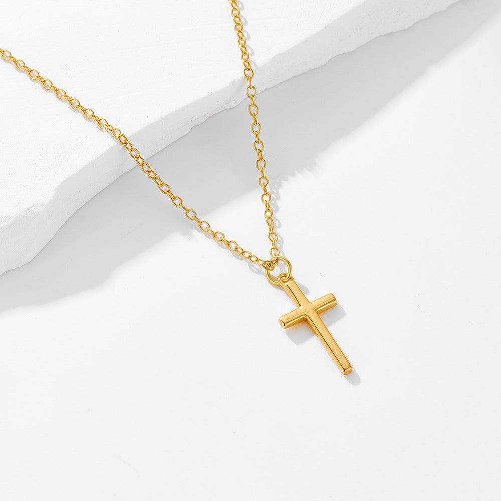 Sterling Silver Timeless Pearl Cross Pendant for Women, Victorian Style Accessory