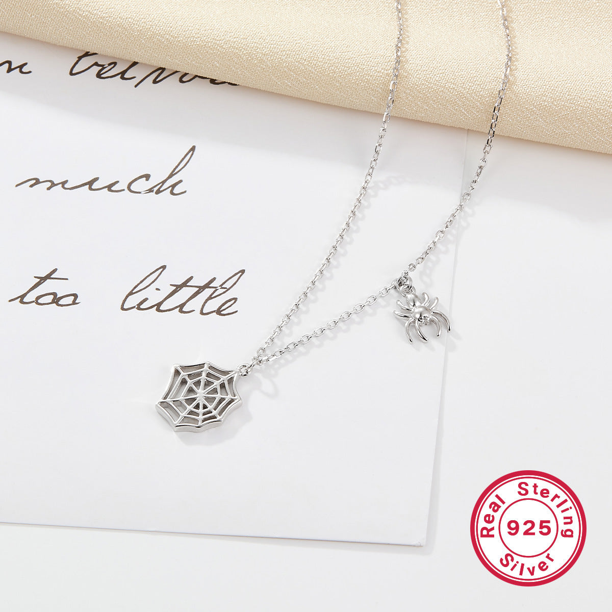 Halloween Spider Earrings in S925 Silver | Designer Drops for Women